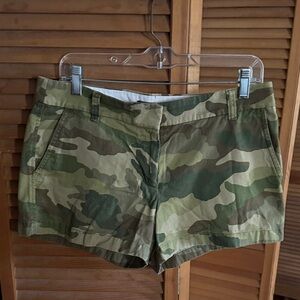 J. Crew Factory Camo Print Shorts